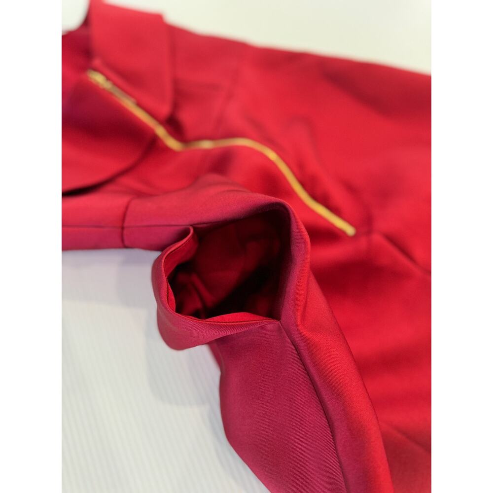 Erin Fetherston Ruscha Strapless Fit Flare Dress Bow NWT 10 Red Holiday Event - Picture 8 of 16